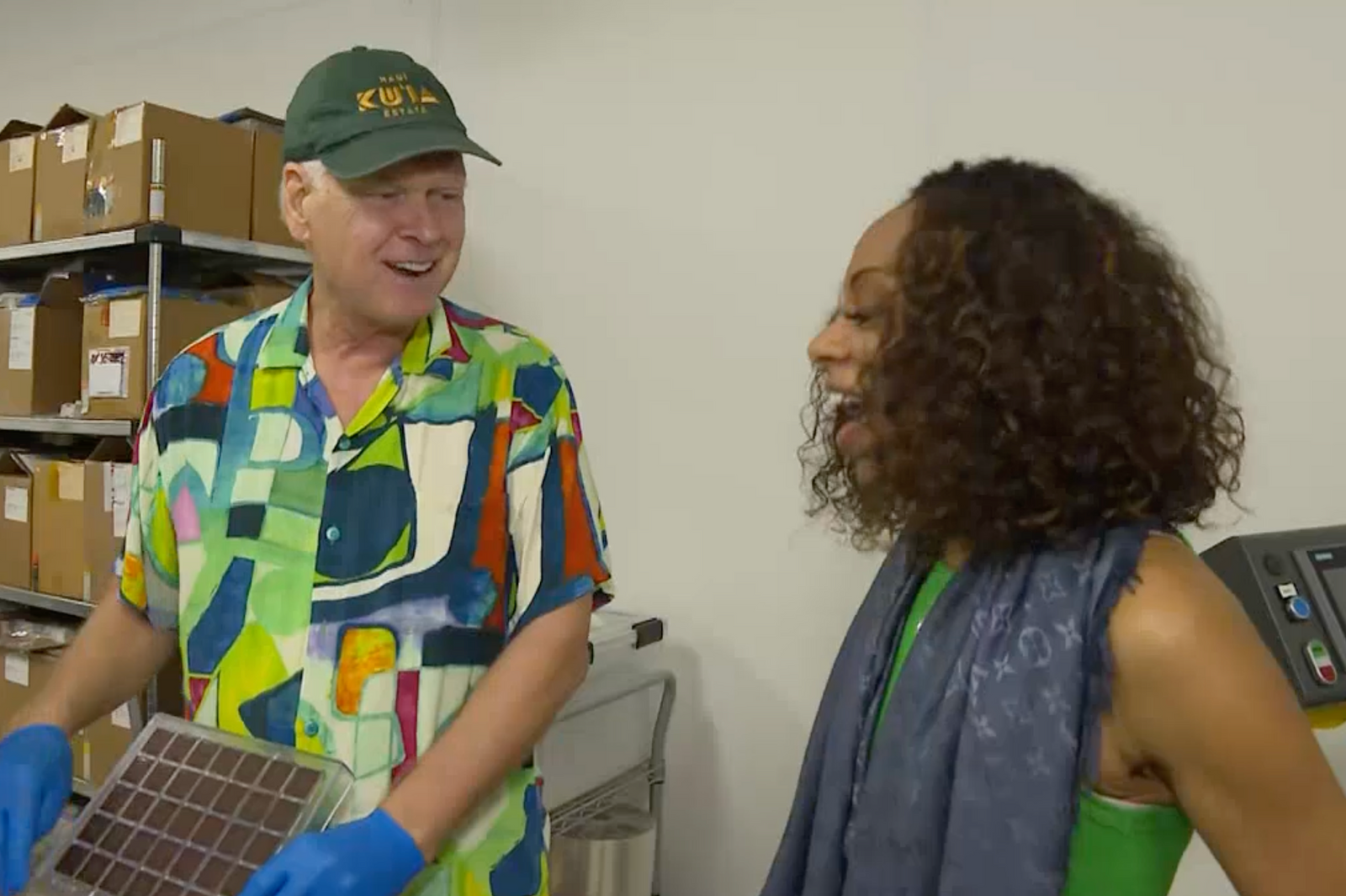 Entertainment Tonight comes to Maui Ku'ia Estate Chocolate