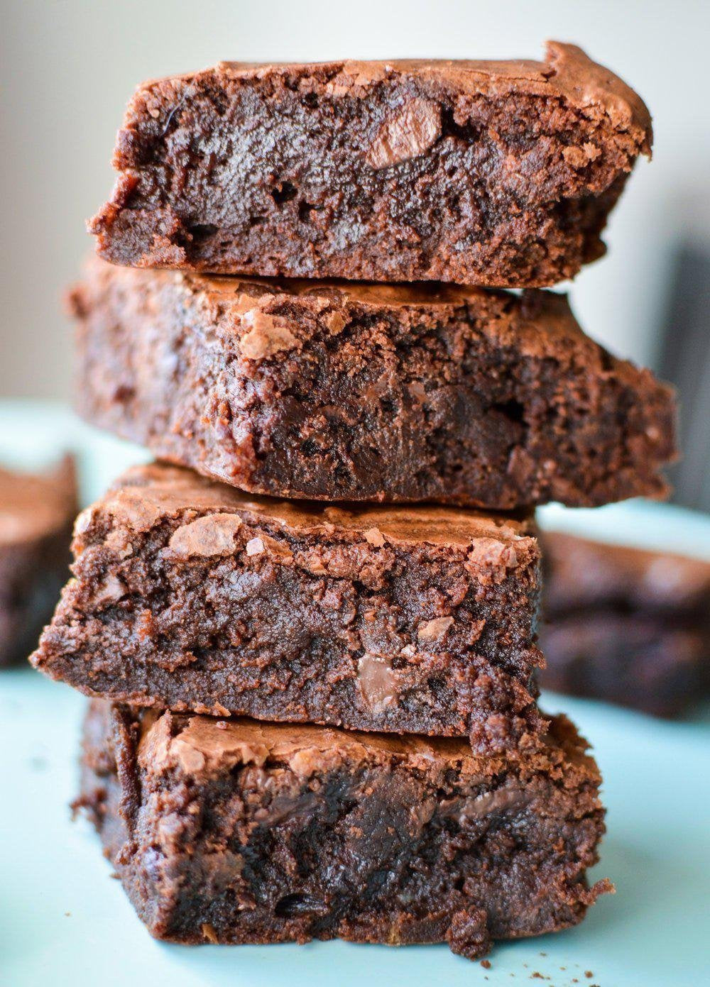 Fudgy Lemongrass Brownies-Maui Kuʻia Estate Chocolate
