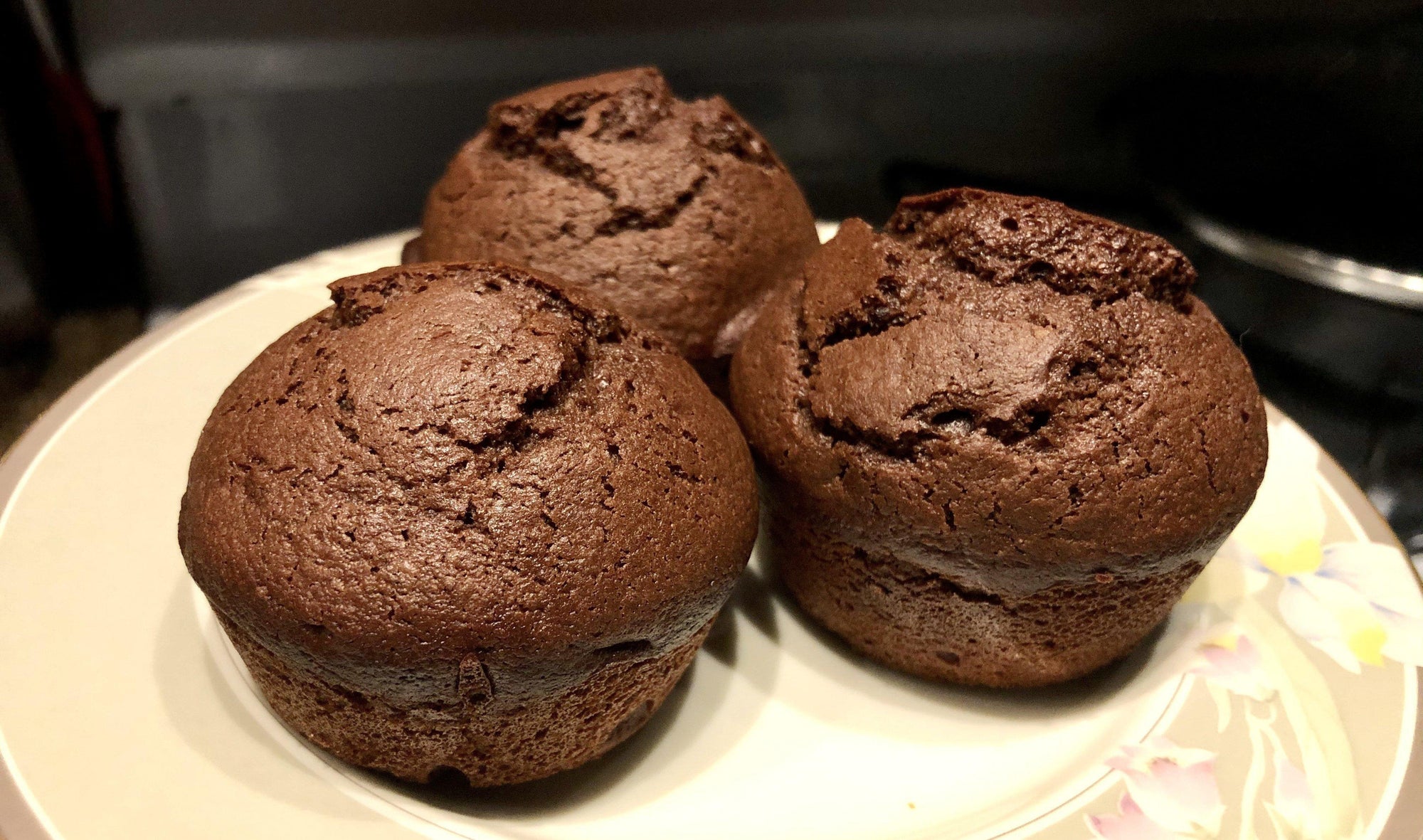 Semi Sweet Chocolate Muffins (Dairy Free)-Maui Kuʻia Estate Chocolate