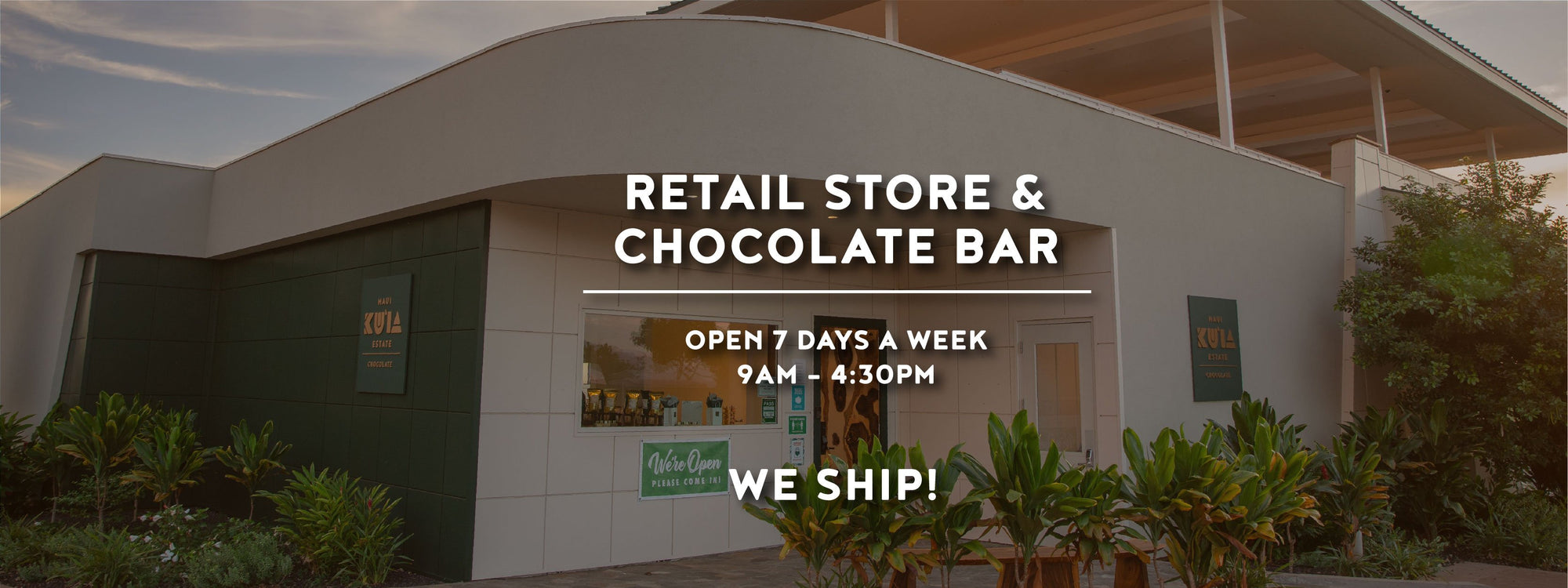 Weekend Happenings at the Chocolate Factory-Maui Kuʻia Estate Chocolate