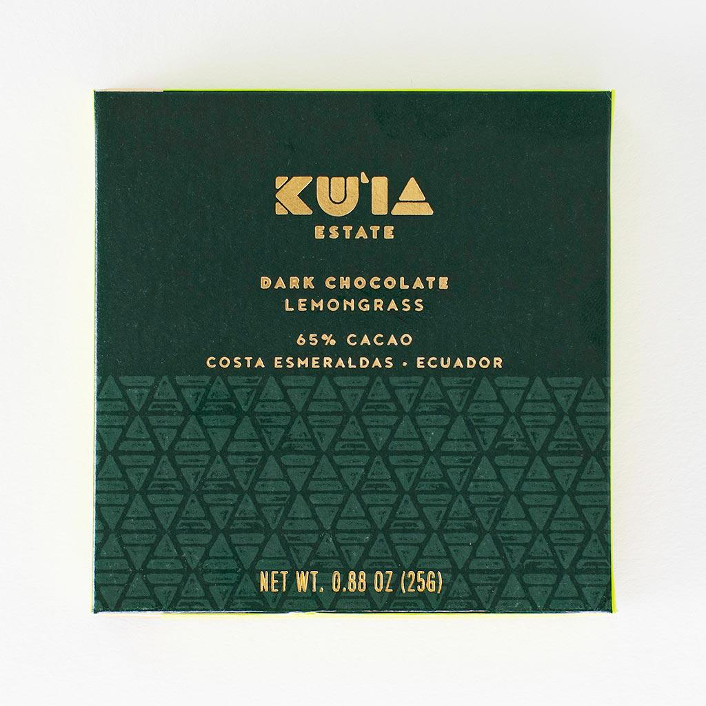 Lemongrass Dark Chocolate Bar - Maui Kuʻia Estate Chocolate