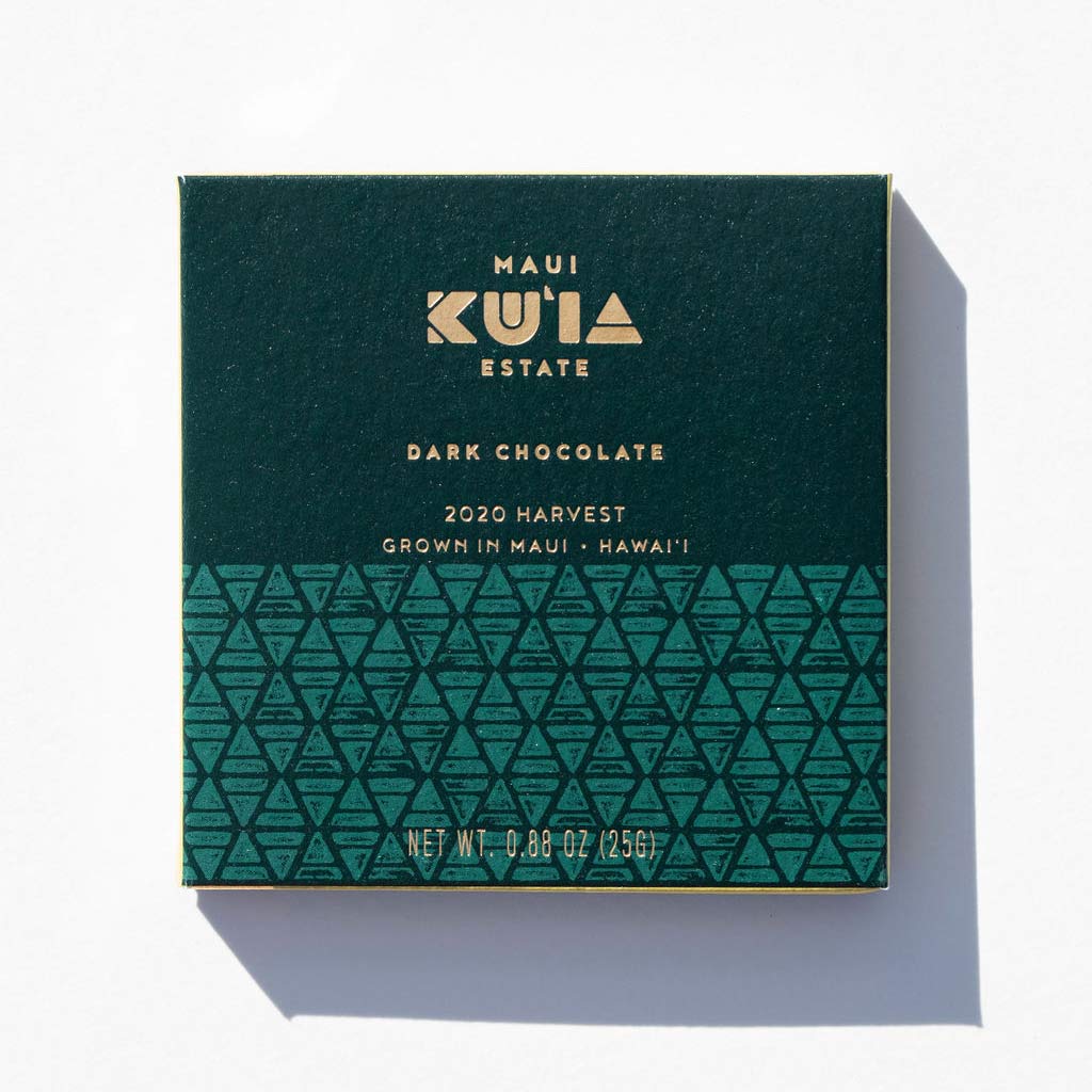 Maui Ku&#39;ia Estate® Dark Chocolate Bar - Maui Kuʻia Estate Chocolate