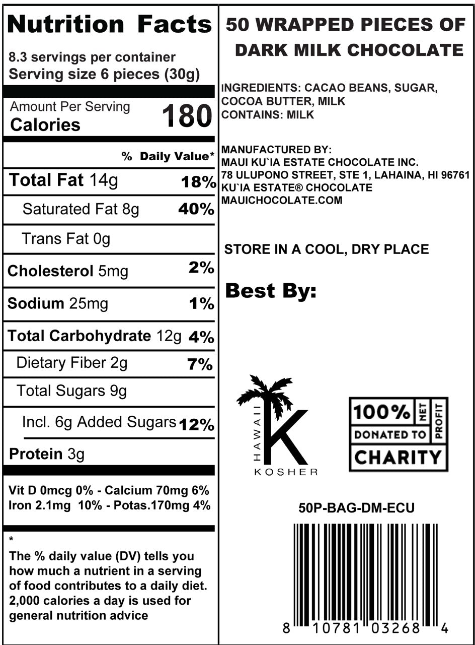 Classic Dark Milk Chocolate Bulk Bag