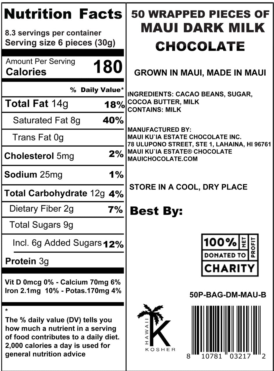 Closed Chocolate Bulk Bag