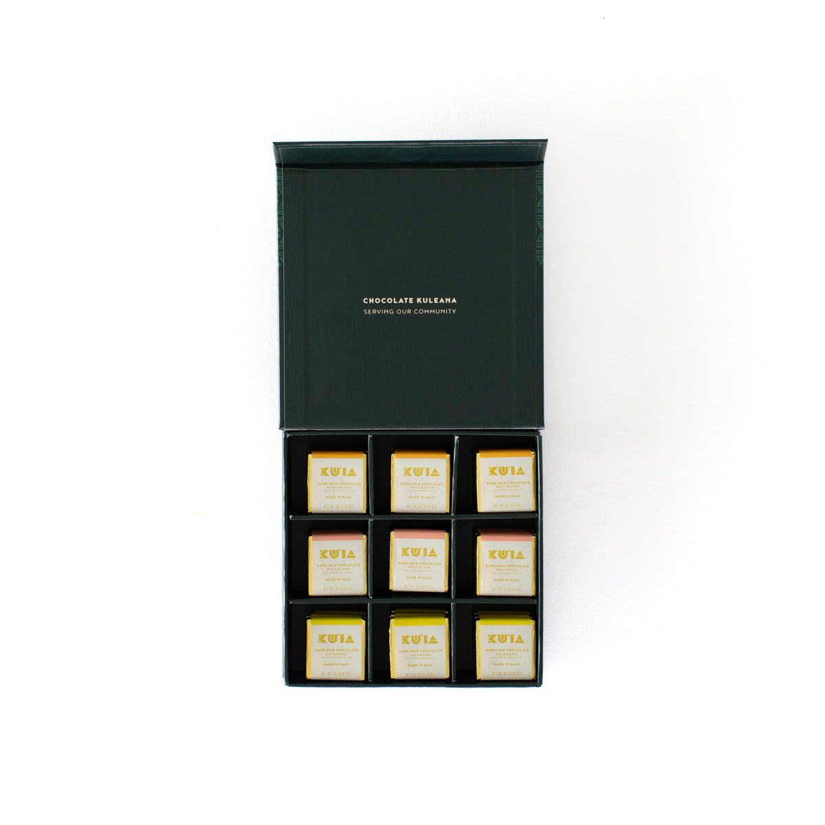 Tropical Trio Dark Milk Chocolate Gift Box