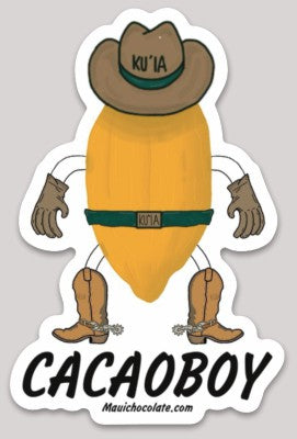 Cacao Boy Sticker