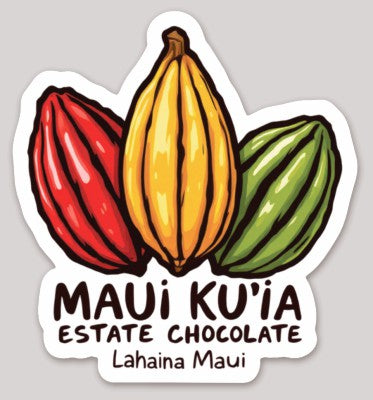 Cacao Pod Trio Sticker