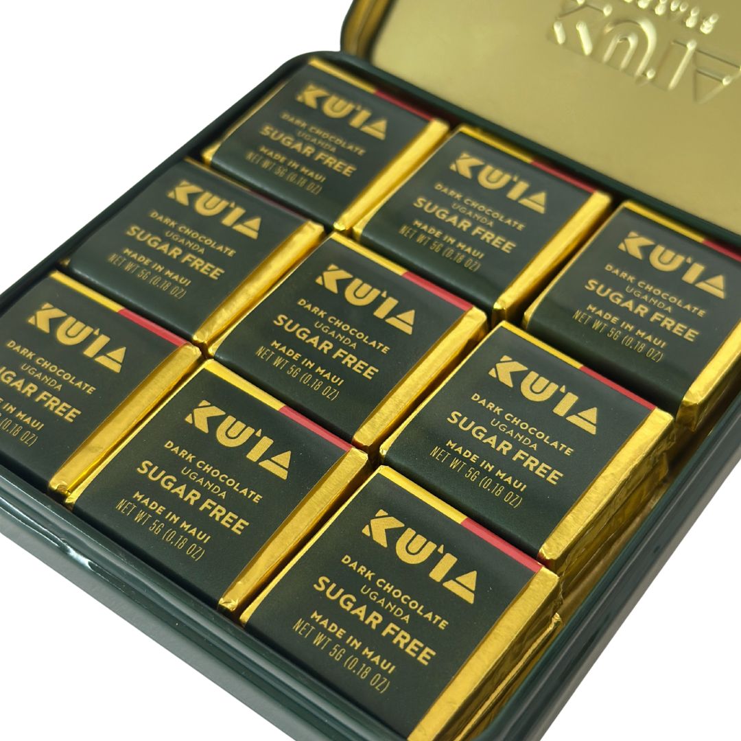 Uganda Dark Chocolate Sugar Free Gift Tin
