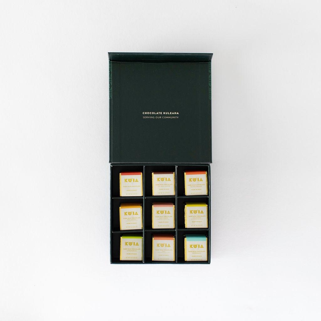 Kaho&#39;olawe Gift Tower - Assorted Dark Milk Chocolate Box