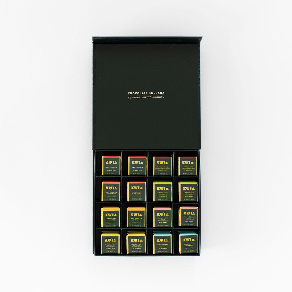 Assorted Dark Chocolate Deluxe Gift Box - Maui Kuʻia Estate Chocolate