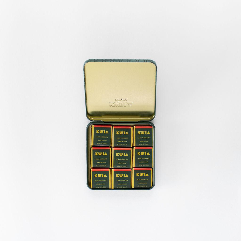 Classic 65% Dark Chocolate Gift Tin - Maui Kuʻia Estate Chocolate