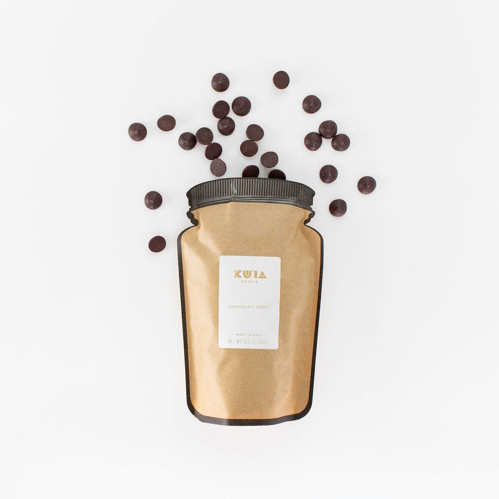 Classic Dark Chocolate Baking Drops - Maui Kuʻia Estate Chocolate