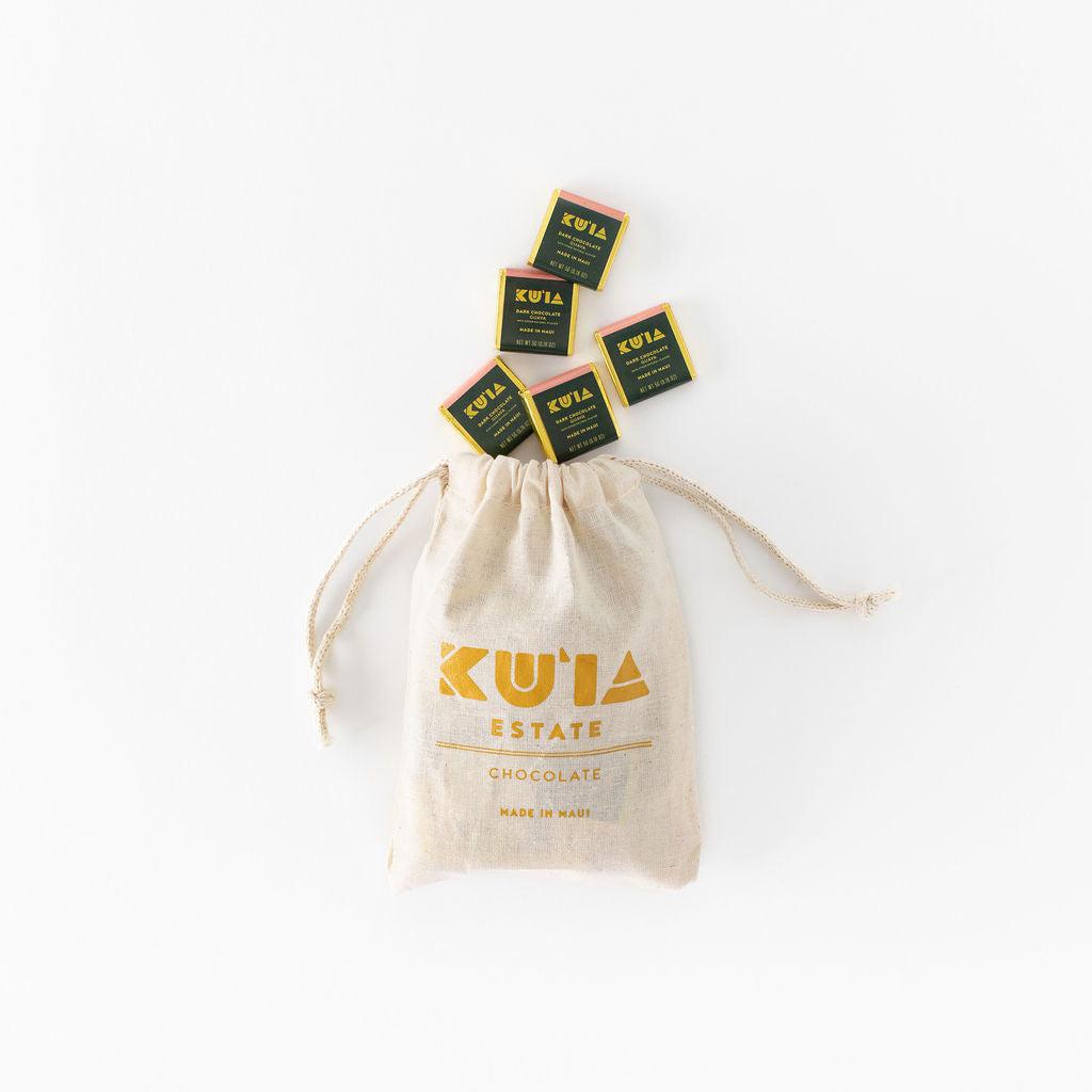 Guava Dark Chocolate Bulk Bag - Maui Kuʻia Estate Chocolate