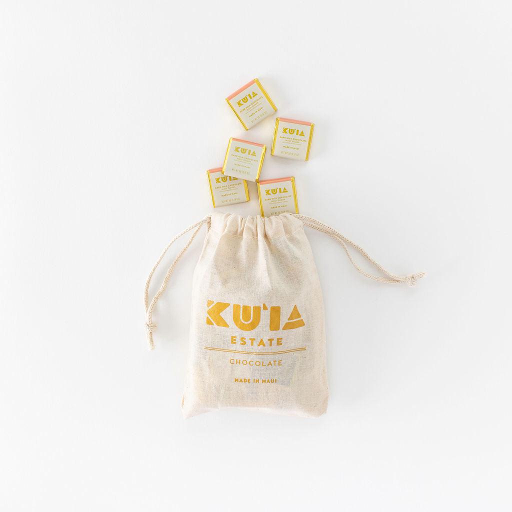 Guava Dark Milk Chocolate Bulk Bag - Maui Kuʻia Estate Chocolate