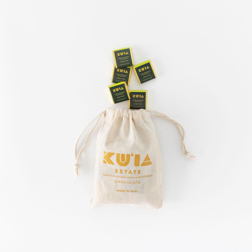 Lemongrass Dark Chocolate Bulk Bag - Maui Kuʻia Estate Chocolate
