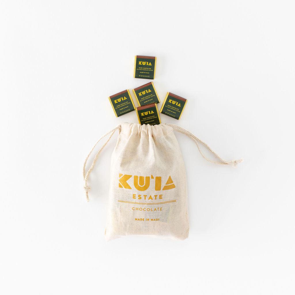 Maui Mokka Coffee® Dark Chocolate Bulk Bag - Maui Kuʻia Estate Chocolate