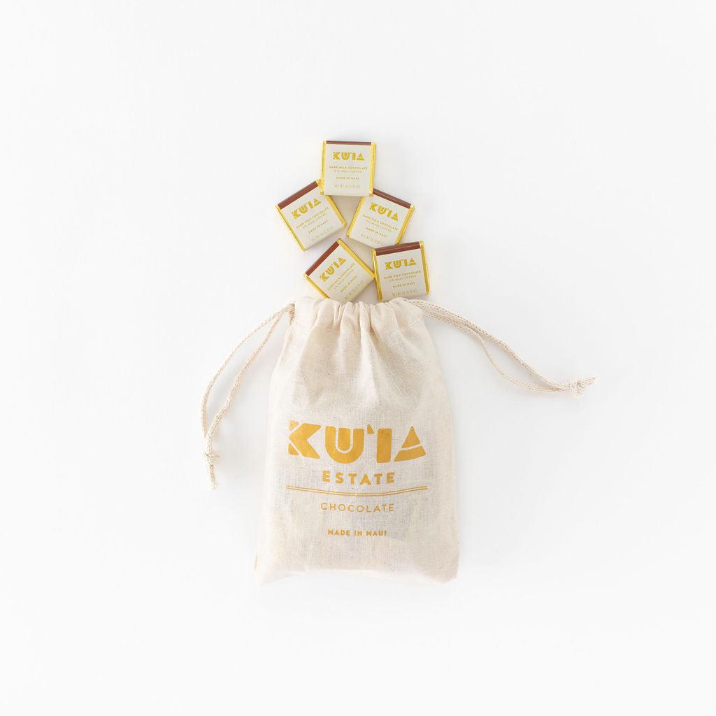 Maui Mokka® Coffee Dark Milk Chocolate Bulk Bag - Maui Kuʻia Estate Chocolate