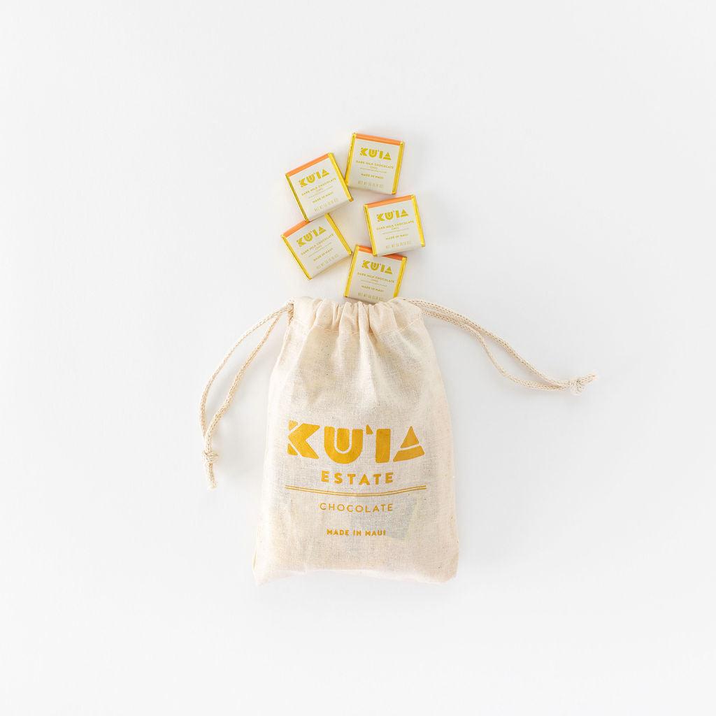 Orange Mango Guava Dark Milk Chocolate Bulk Bag - Maui Kuʻia Estate Chocolate