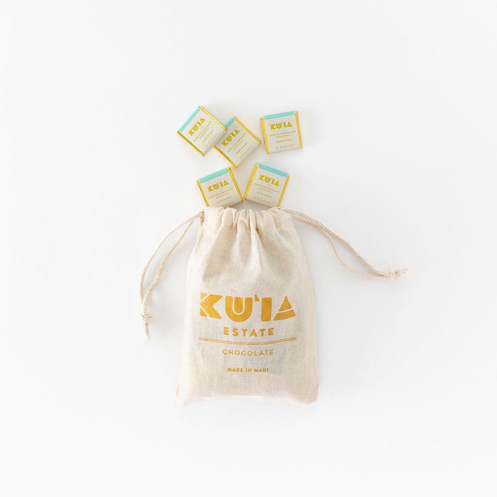 Peppermint Dark Milk Chocolate Bulk Bag - Maui Kuʻia Estate Chocolate