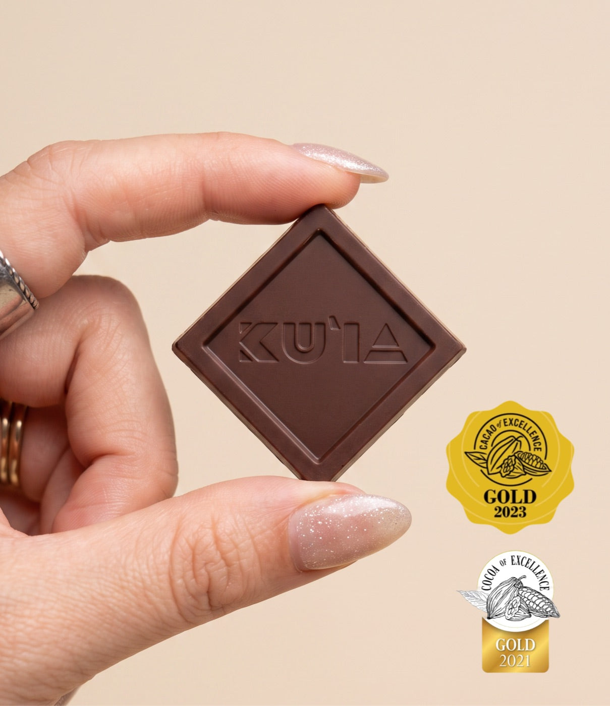 Sugar free single-origin trio - 2 tins, 36 pieces: Maui (bright + tropical), Vanuatu (deep + earthy), Uganda (nutty + fruity)